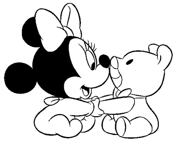Minnie kolorowanki